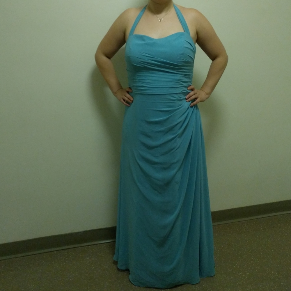 Blue Bridesmaids Dress
